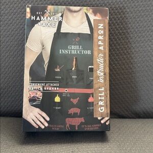 Hammer + Axe Grill Instructor Apron